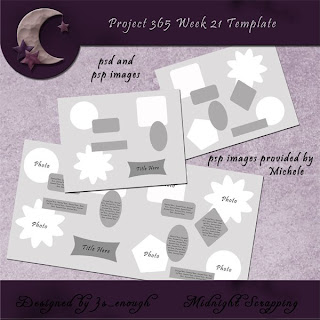 http://midnightscrapping.blogspot.com/2009/05/project-365-week-21-template.html