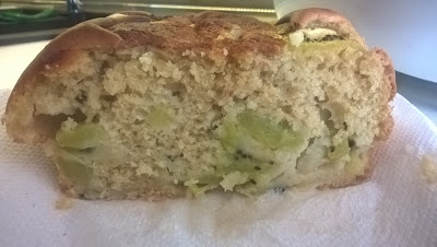 plumcake al kiwi