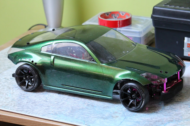 RC drift body Nissan 350Z rat style