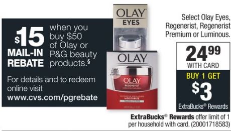 Olay cvs deals