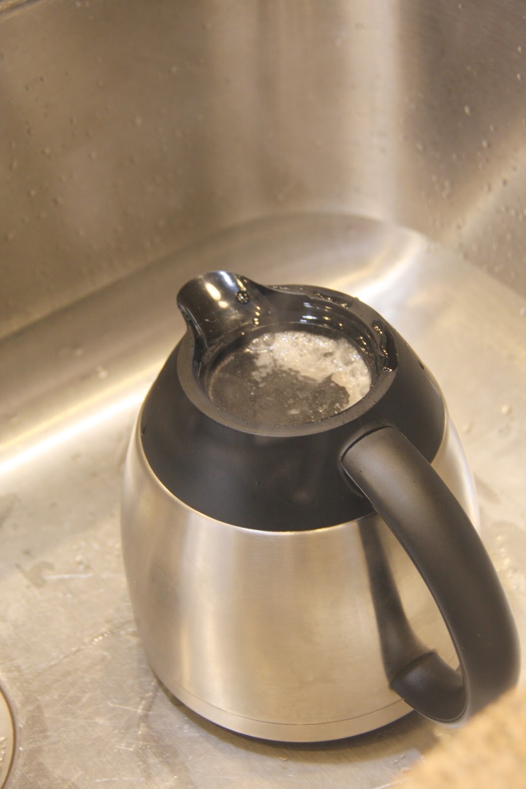 How To Clean a Stainless Coffee Pot Without Scrubbing