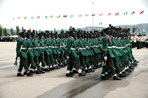 Nigerian armed forces begin October 1 rehearsal in Aso Rock