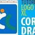 Tutorial CorelDraw Bentuk Asimetris Logo XL