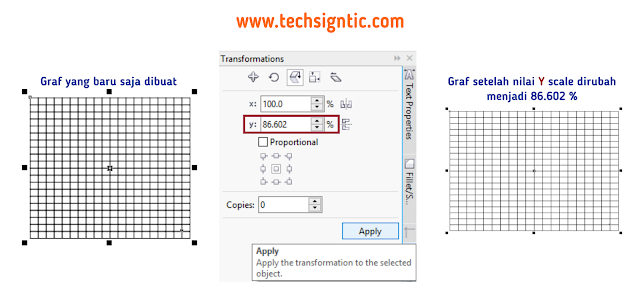 Making grid for isometric art in CorelDraw 2