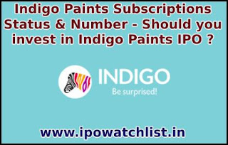 indigo ipo allotment status