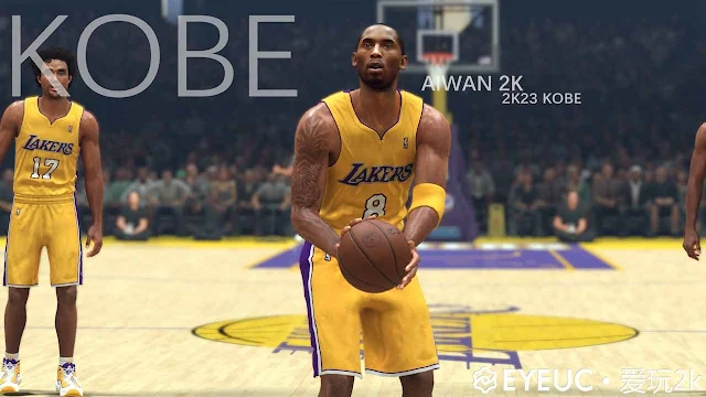 NBA 2K23 Kobe Bryant #8 Cyberface & Body Update