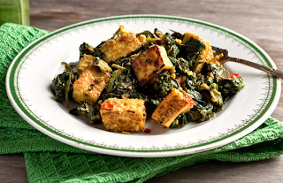 Spinach and Tofu Curry