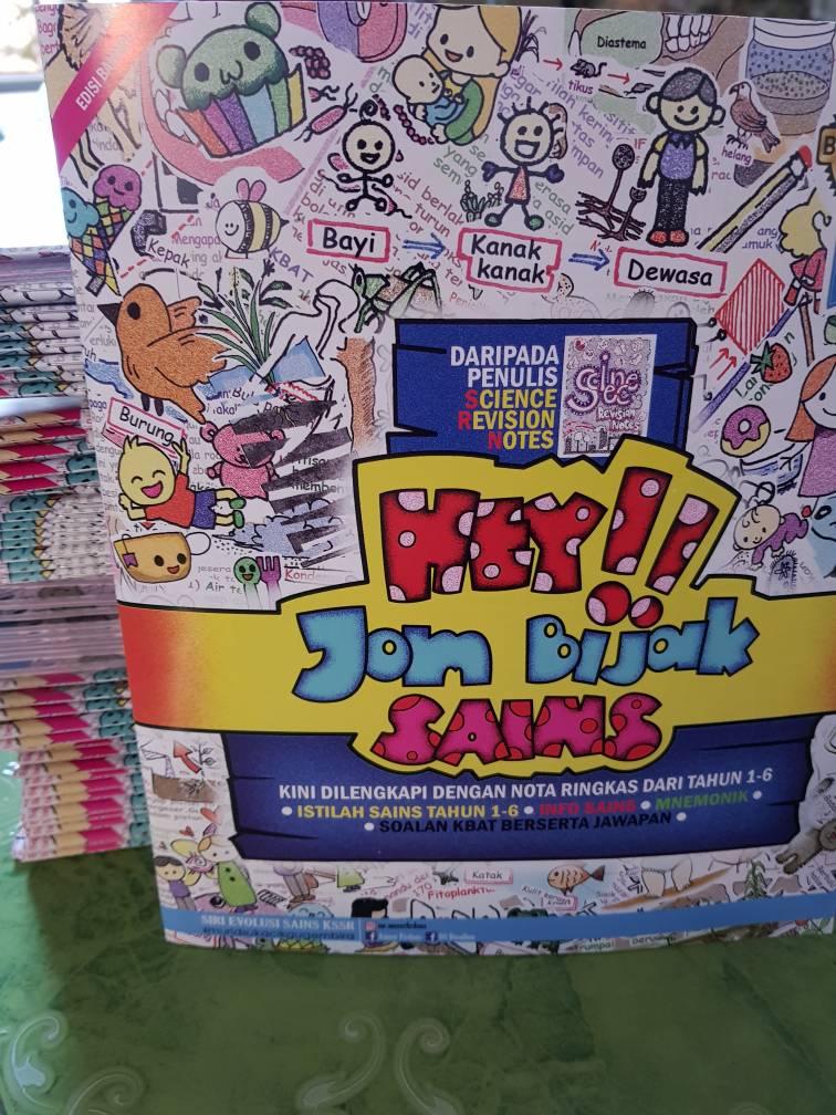 Anak Saya Bijak: Apa Yang Best dengan Buku Hey Jom BIjak Sains