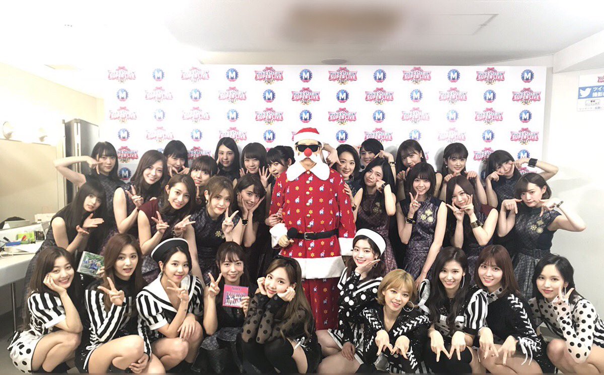 All About Girls K Pop Twice Mステスーパーライブ で共演したakb48 乃木坂 46と記念写真 日韓トップアイドルの奇跡のコラボが実現
