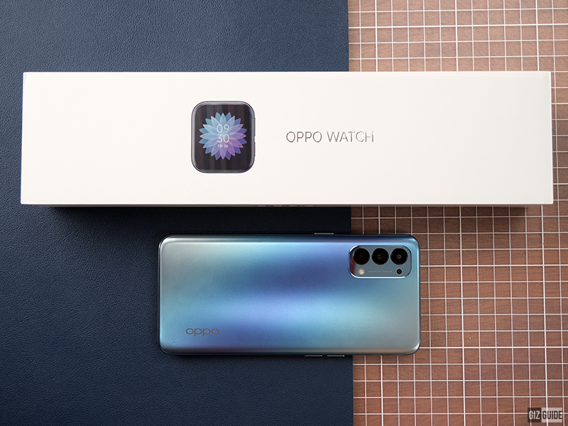 OPPO Watch Box with OPPO Reno4