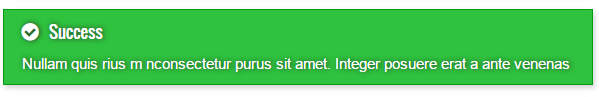 success box shortcode
