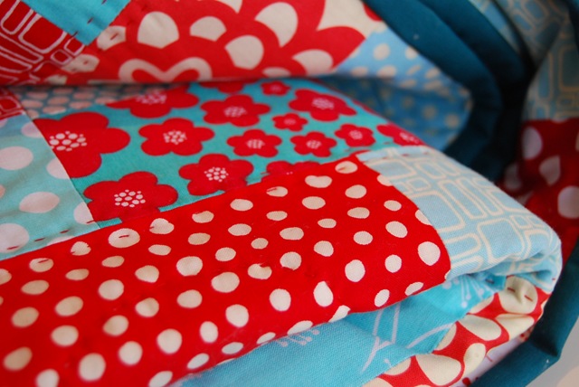 Lucy's quilt almost finished