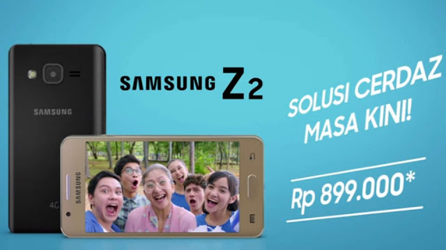 Harga dan Spesifikasi Samsung Z2 di Indonesia, Ponsel Tizen Terbaru