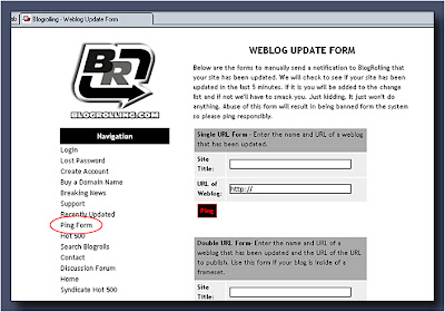 BlogRollingPingform