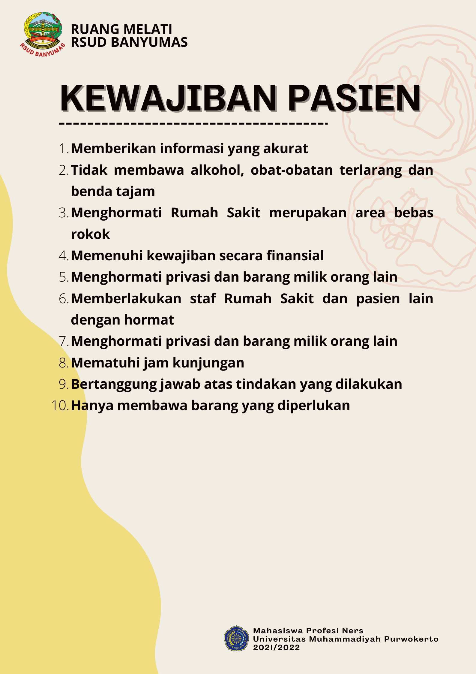 Kewajiban Pasien