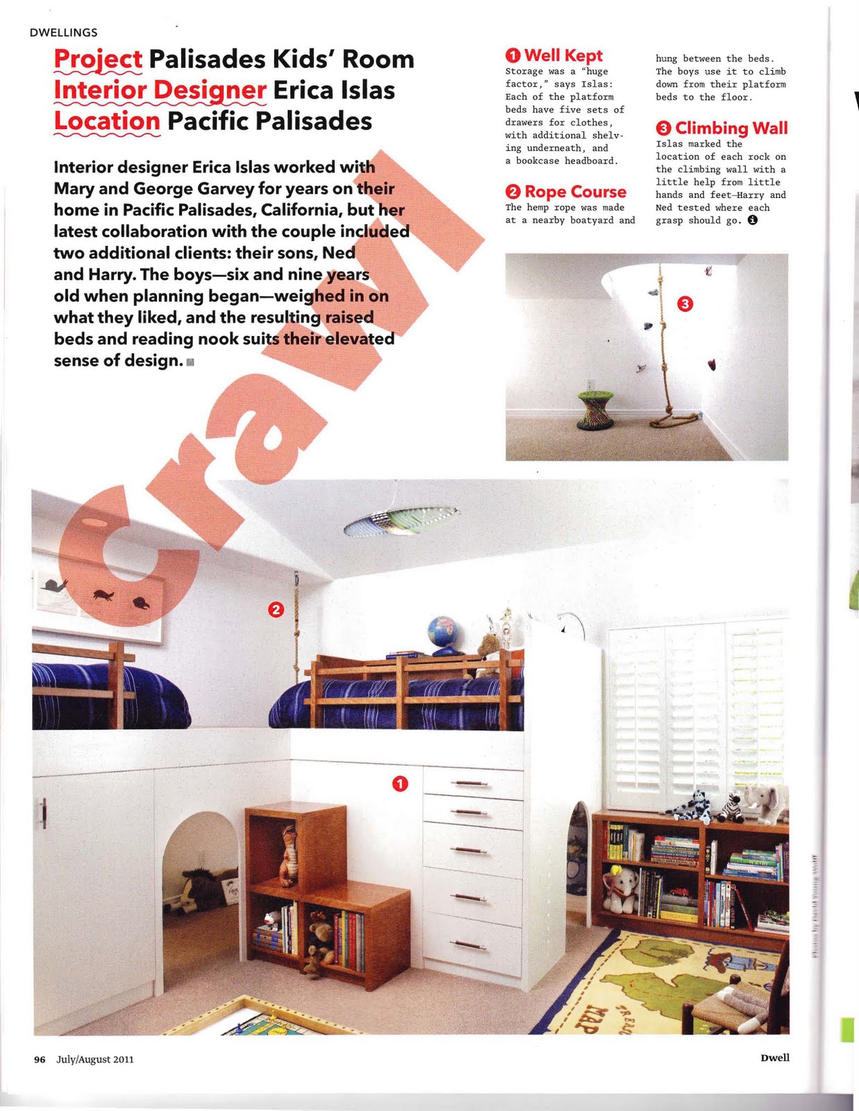 Dwell Magazine July 2011 Feature