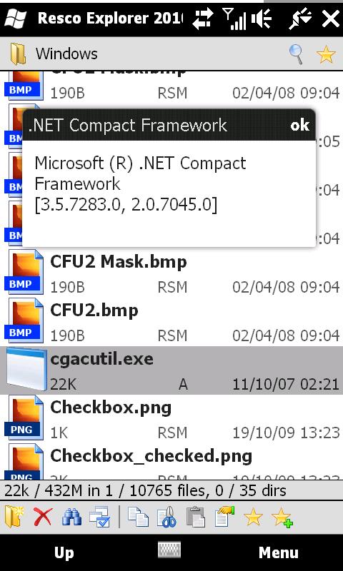 HTC HD2 Apps: Microsoft .