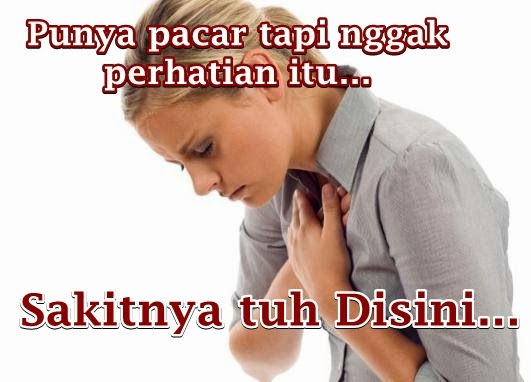 Gambar DP BBM Kata Kata Sakitnya tuh Disini  Terbaru 2017