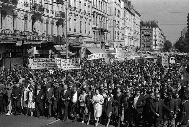 Protestas de Mayo del 68 en Francia