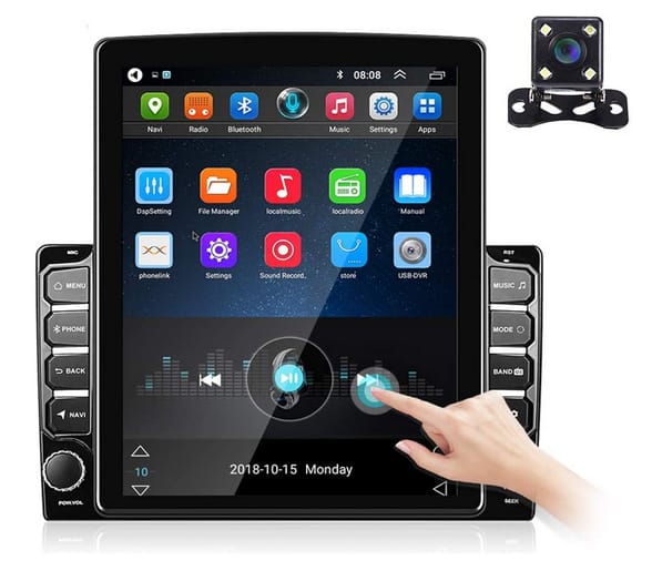 Rimoody Double Din Android Car Stereo with GPS
