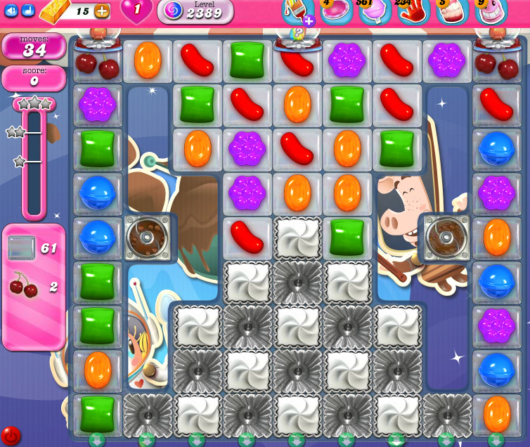 Candy Crush Saga level 2389