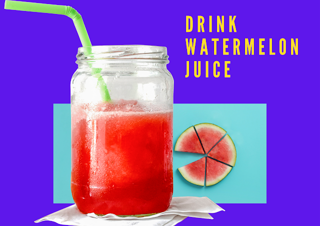 Does orange juice help a sore throat: Watermelon juice.
