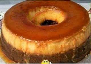 Bolo de chocolate com Pudim