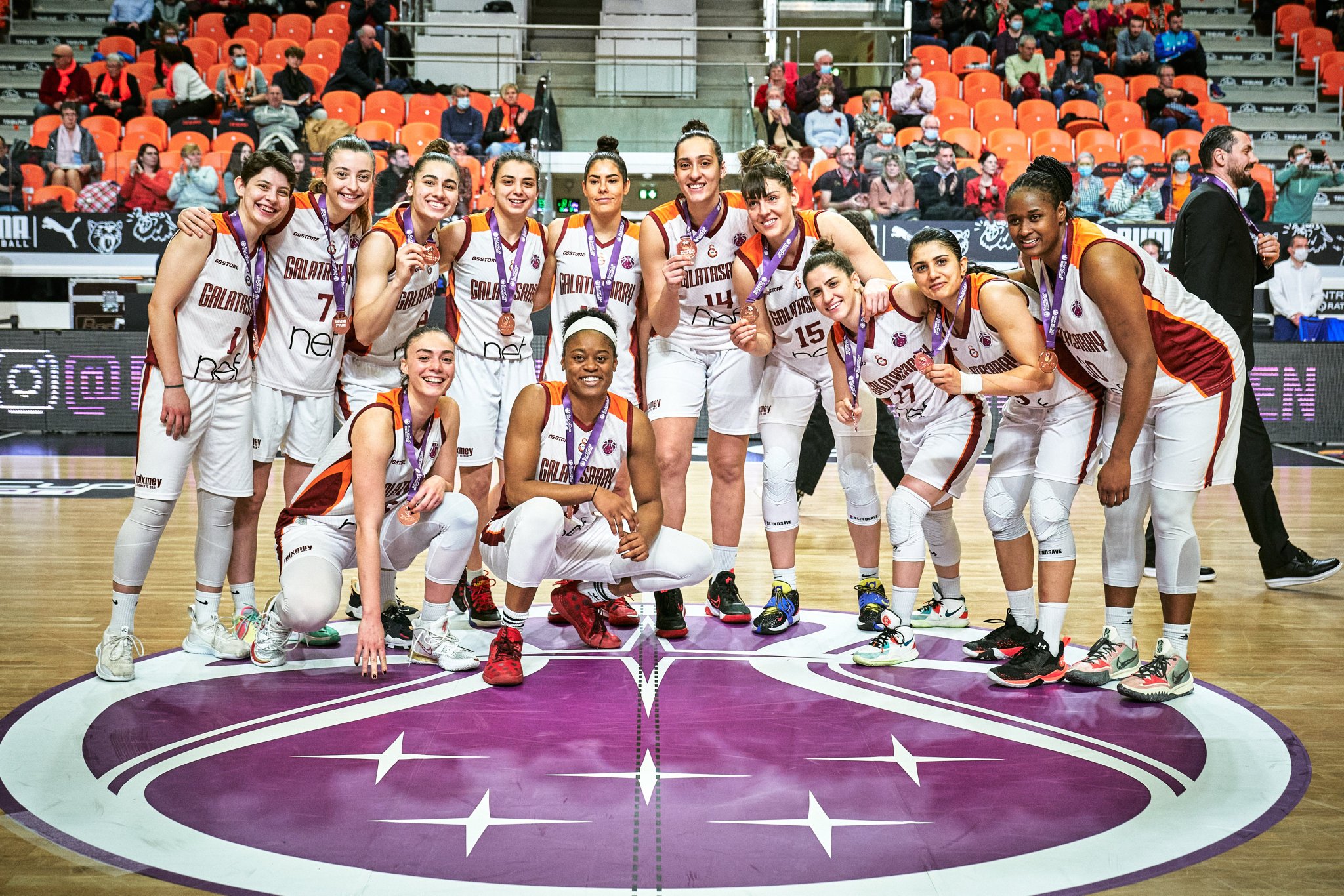 EuroCup Women'da Galatasaray üçüncü