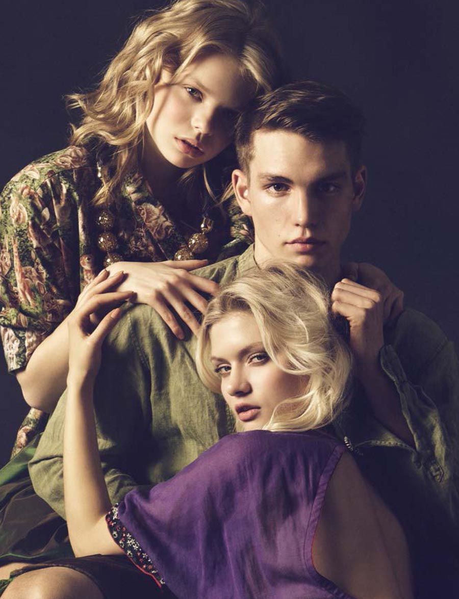 Marie Jørgensen, Adam Kai & Martina Dimitrova by Christiano Tekirdali — Love Affair 