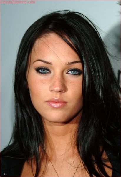 megan fox makeup how to. megan fox without makeup pics.