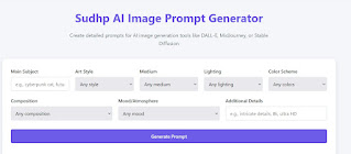 Sudhp AI Image Prompt Generator