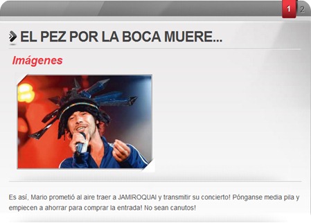 Jamiroquai Argentina 2011