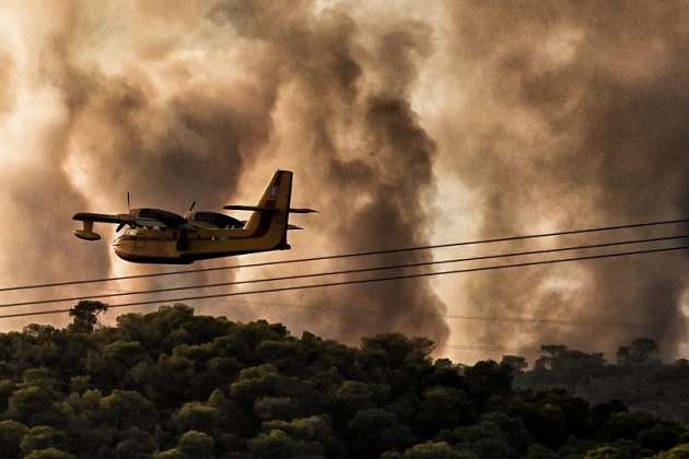 «Μαύρο» ρεκόρ από τις φωτιές - Οι περισσότερες καμένες εκτάσεις των τελευταίων 13 ετών στα τέλη Ιουλίου