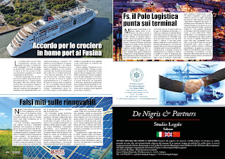 DICEMBRE 2022 PAG. 104 - Accordo per le crociere in home port al Fusina