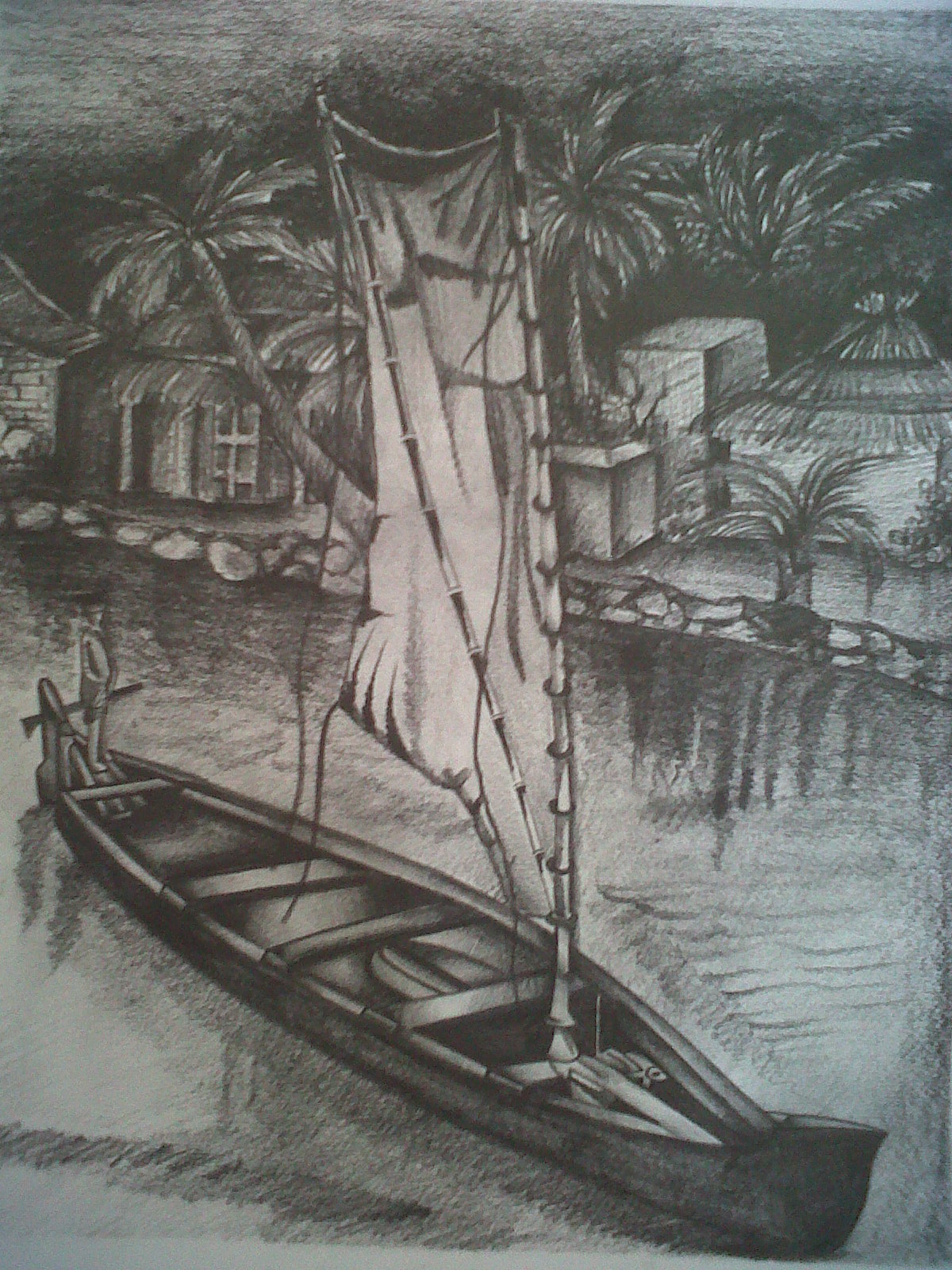 Scenery - Pencil shading