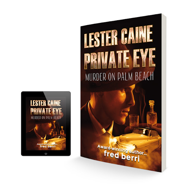 Lester Caine Private Eye / Book Cover Design