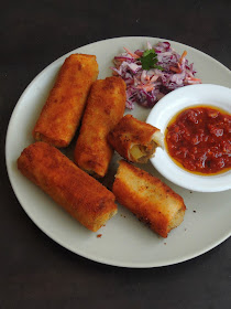 Srilankan Minced Mutton Rolls