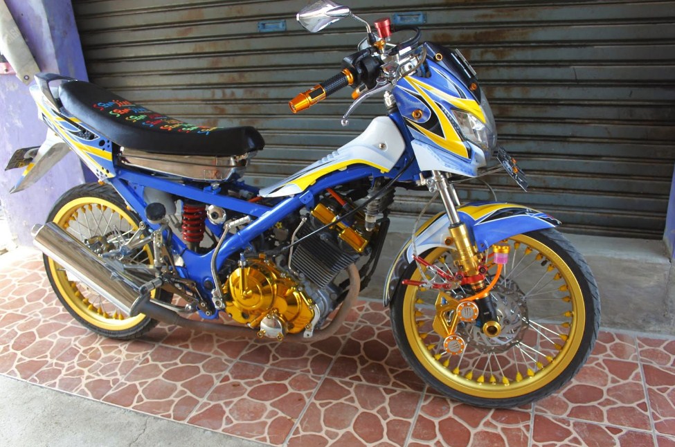 Modif Satria FU Minimalis