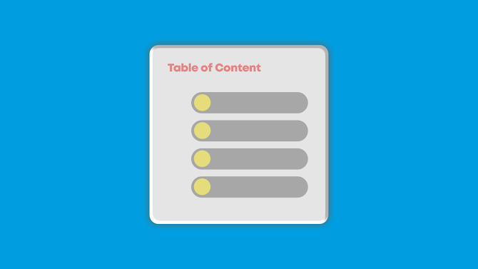 Pentingnya Menggunakan ToC (Table of Content) di Blog