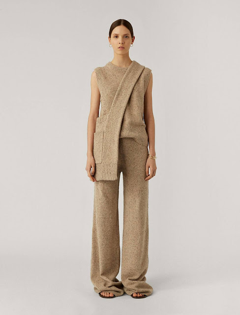 Joseph Tweed Knit Trousers