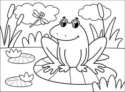 Best frog coloring pages | Free printable coloring pages