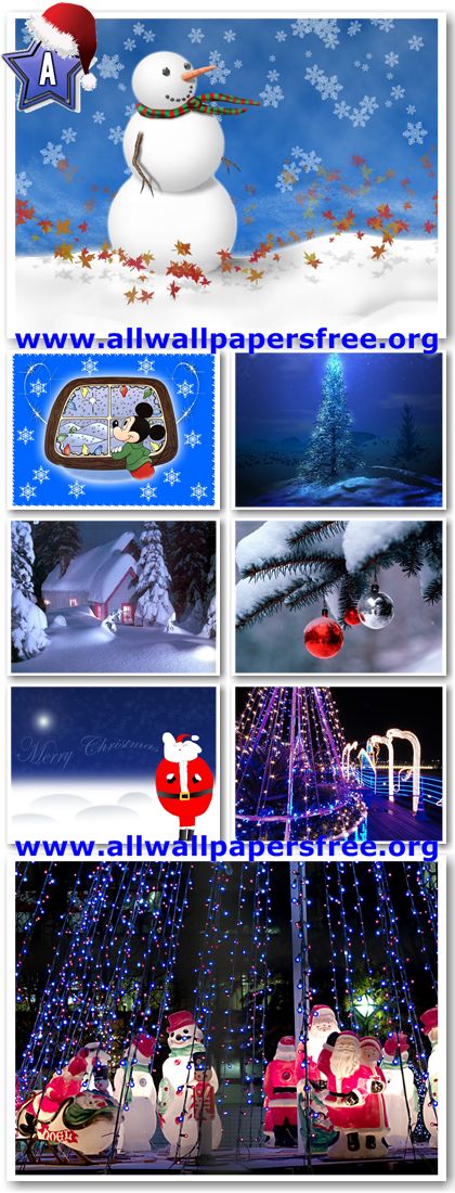 500 Beautiful Christmas Wallpapers 1024 X 768