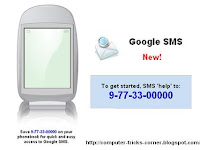 Get google results through sms free service by google