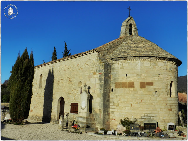 LE PEGUE (26) - Chapelle romane Sainte-Anne