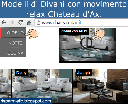 divani relax chateau dax