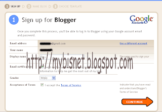 Tutorial Create an Blogspot