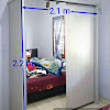 Cara hitung harga lemari