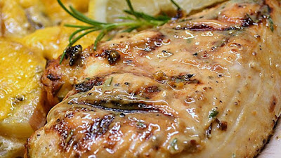 Grilled Rosemary Chicken Breasts