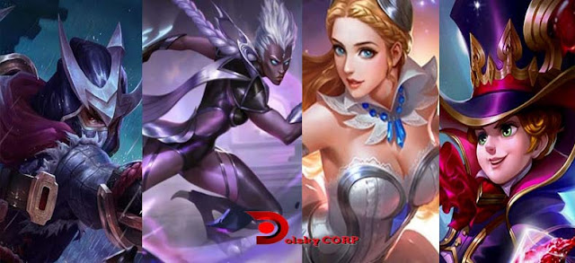 4 Hero Mobile Legends Terkuat bulan Oktober 2017