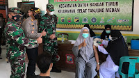 Forkopimda Tanjungbalai Tinjau Pelaksanaan Vaksinasi Massal